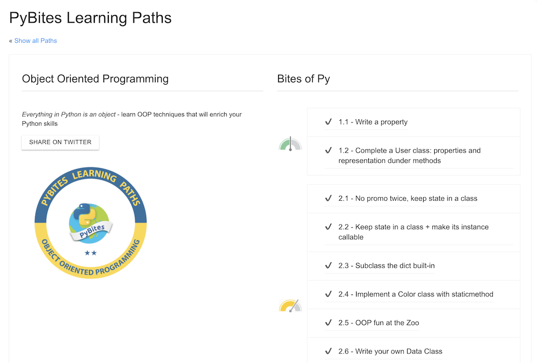 Another Learning Path done!