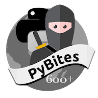 PyBites Ninja Black Belt