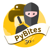 PyBites Ninja Yellow Belt